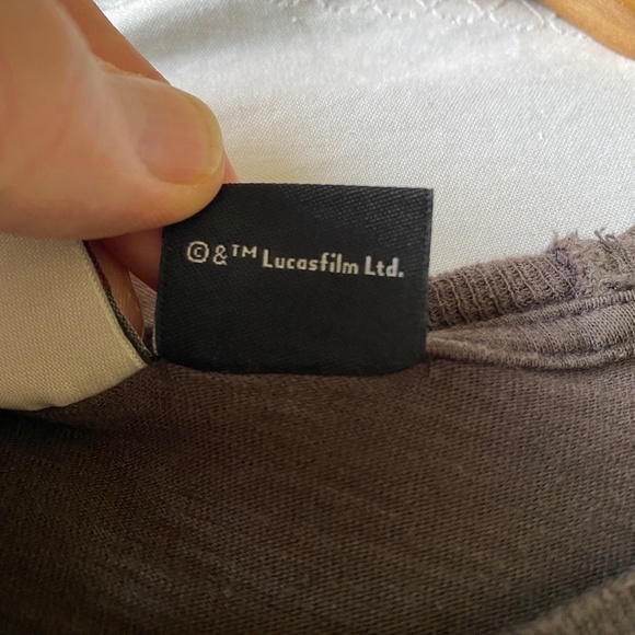 Zara Boys Grayish-Brown Star Wars Storm Trooper Long Sleeve T-shirt Size 13/14 - Picture 3 of 11